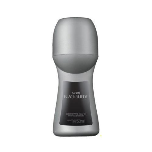 Avon desodorante roll-on masculino black suade