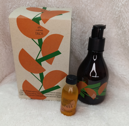 Ekos castaña concentrado crema corporal 400ml