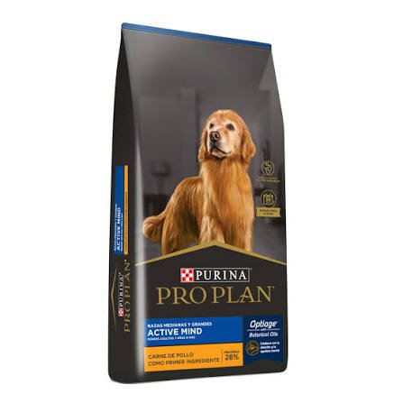 PRO PLAN ACTIVE MIND  MED & GRAND + 7 AÑOS 3kg