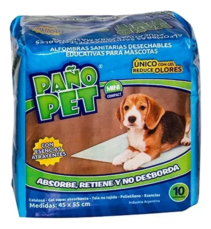 PAÑO PET MINI X  10 UNID