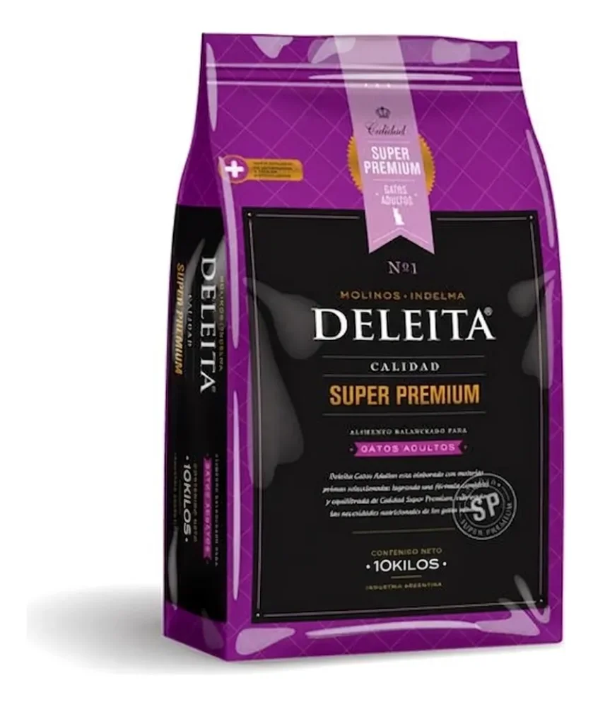 DELEITA SUPER PREMIUN gato ADULTO 8kg