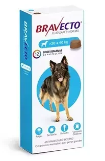 BRAVECTO PERRO 20 A 40KG