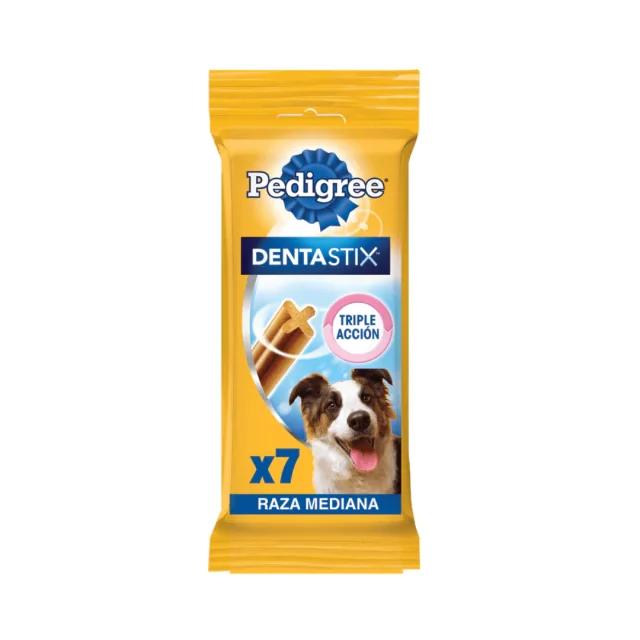 PEDIGREE DENTASTIX RAZAS MEDIANAS 7 unidades