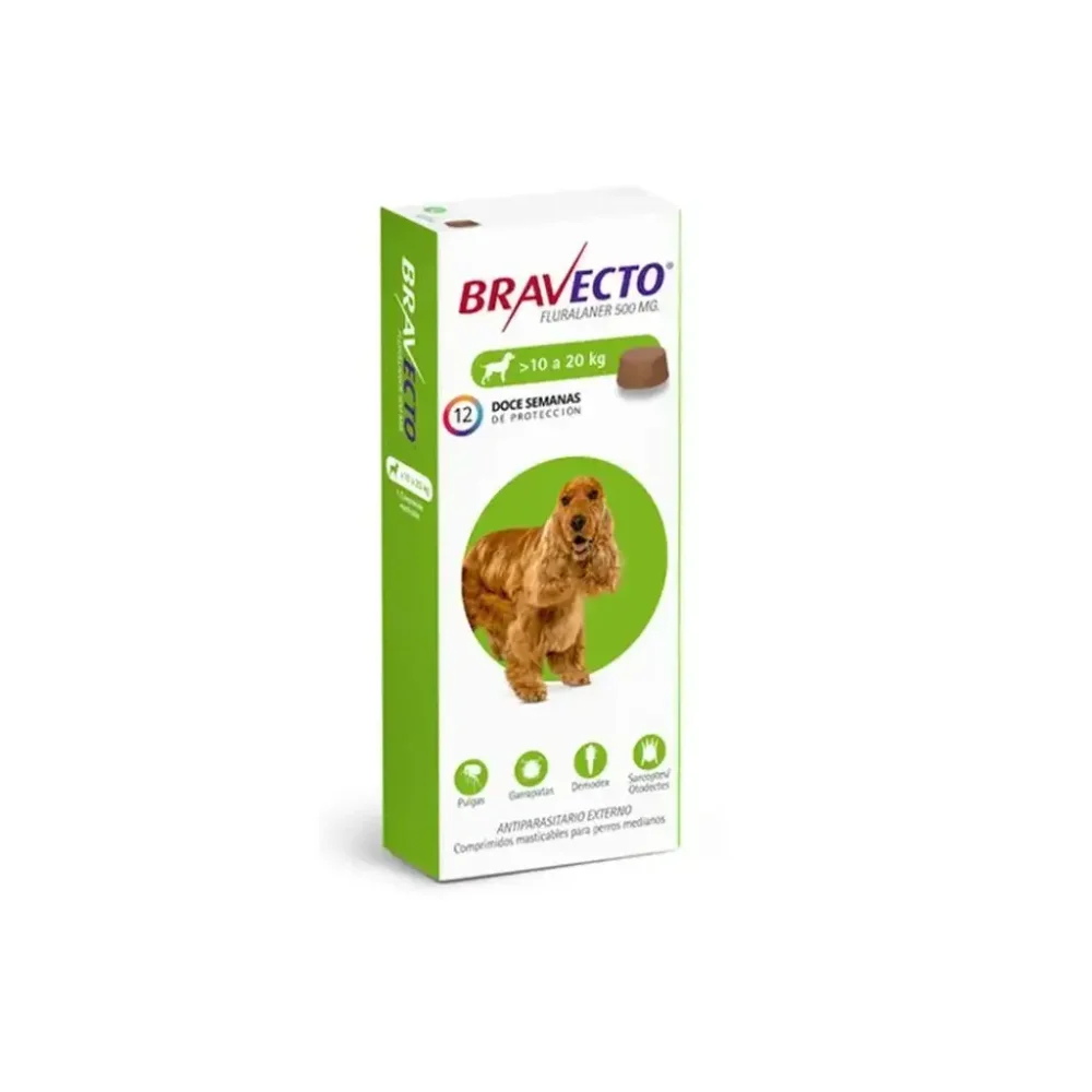 BRAVECTO PERRO 10 A 20KG