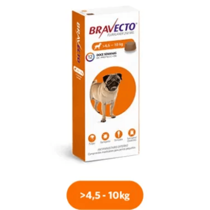 BRAVECTO PERRO 4 A 10 KG