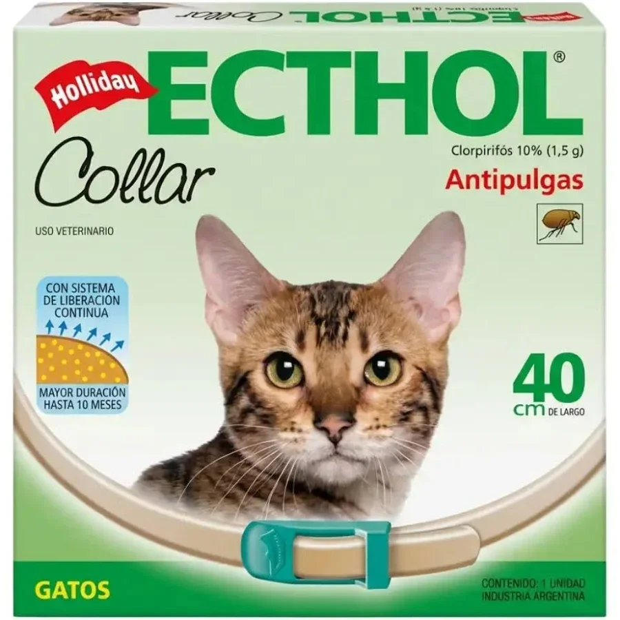 COLLAR ECTHOL ANTIPULGAS GATOS
