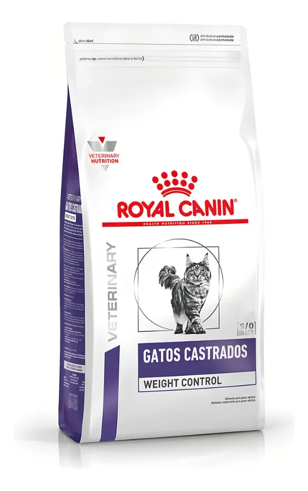 ROYAL WEIGHT CONTROL/GATO CASTRADO  x 1,5 KG