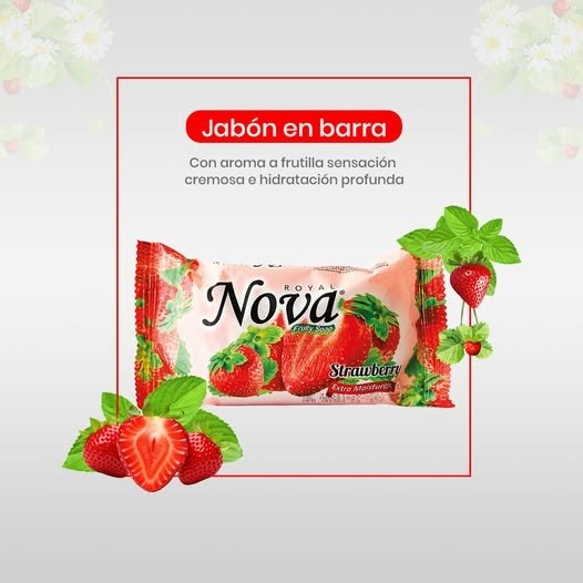 Jaboncillo Nova Frut. 150gr.