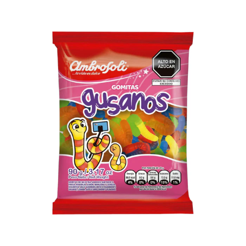 Ambrositos Gusanos 90gr.