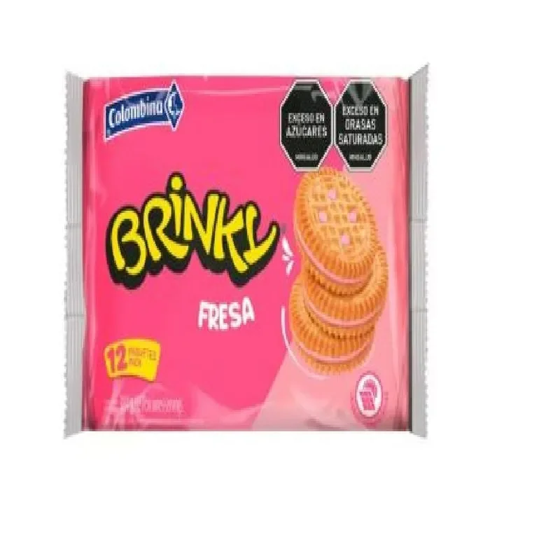 Gall. Brinky Frutilla 12 Paq.