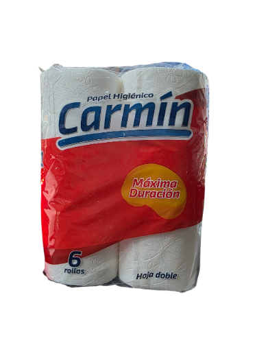 Papel Carmin 6u.