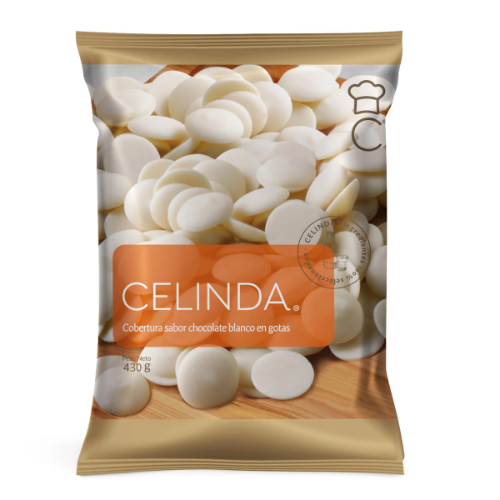 Cobertura Choc. Blanco Celinda 430gr.