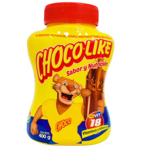 Chocolike Frasco 400gr.