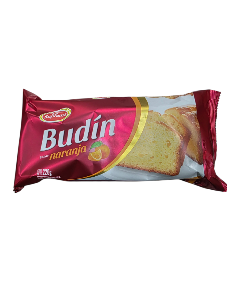 Budin Naranja 220gr.