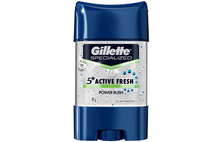 Desod. Gillette Gel Fresh 82gr. Pack 2x1 Promo