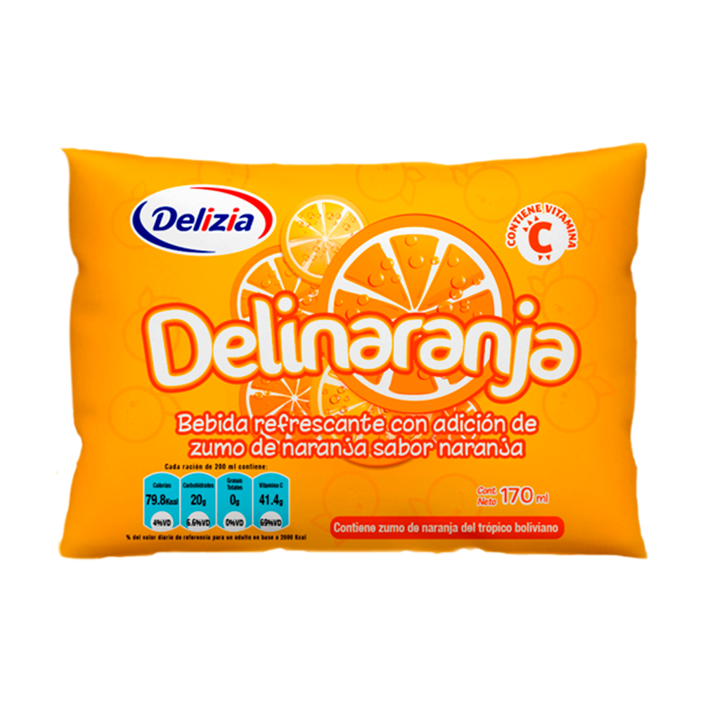 Delinaranja Delizia 170ml.