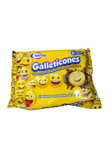 Galleticones 6 Paq.