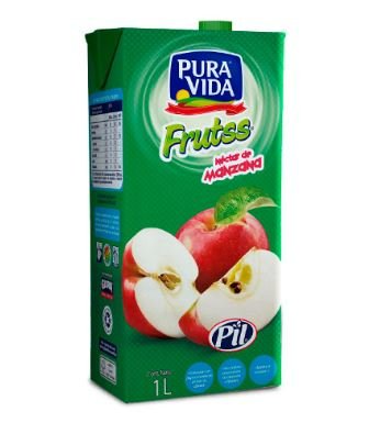 Pura Vida Manzana Tetra 1Lt.