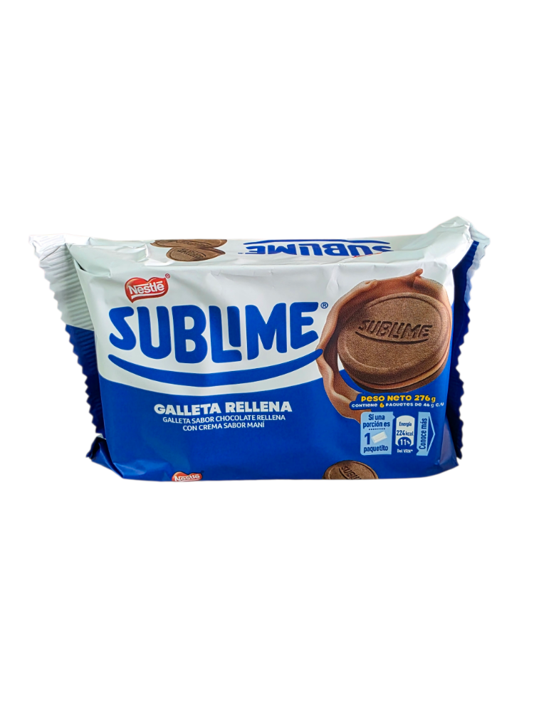 Galleta Sublime Choc.6x46gr.
