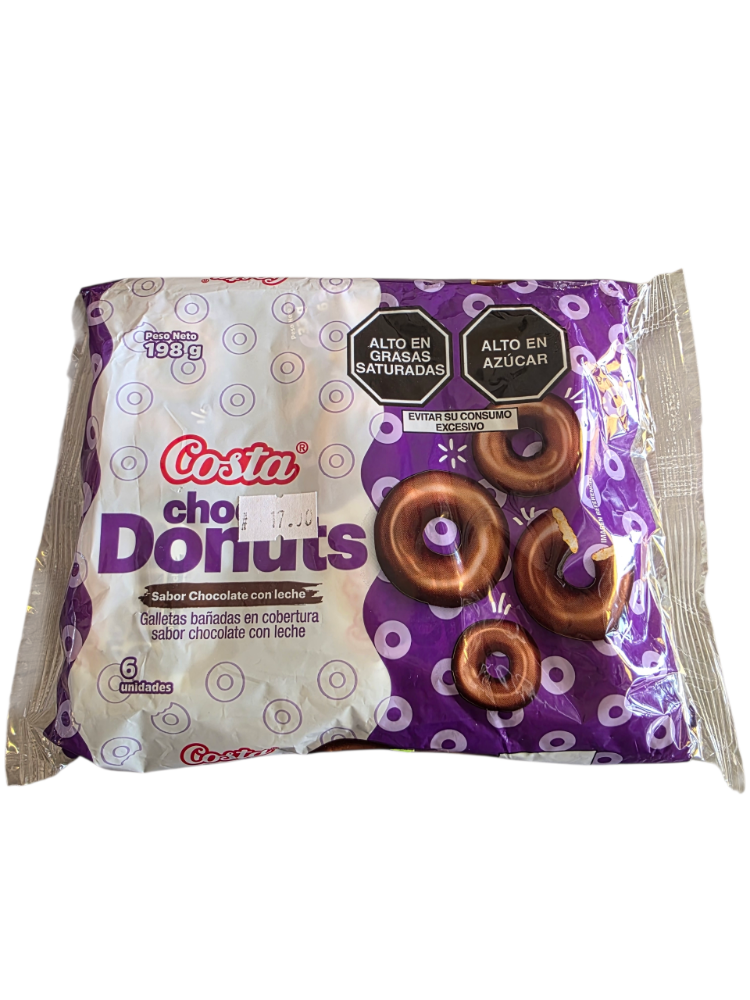 Choco Donuts Choc. Bolsa 6u.