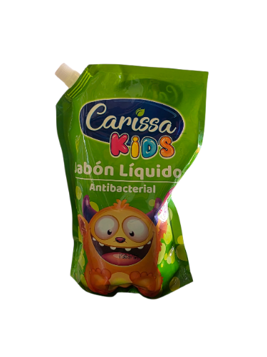 Jabon Liq. Carissa Kids Antb. 800ml.