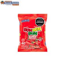 Bon Bon Bum Masticable Fresa 40u.