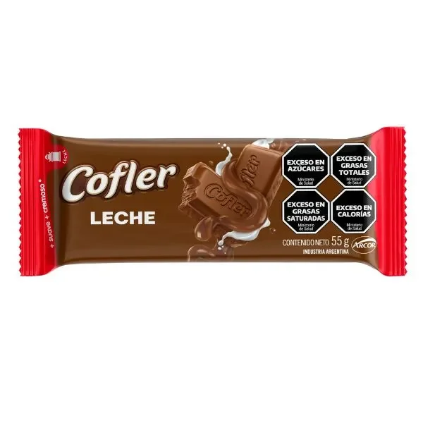 Choc. Cofler Leche 55gr.