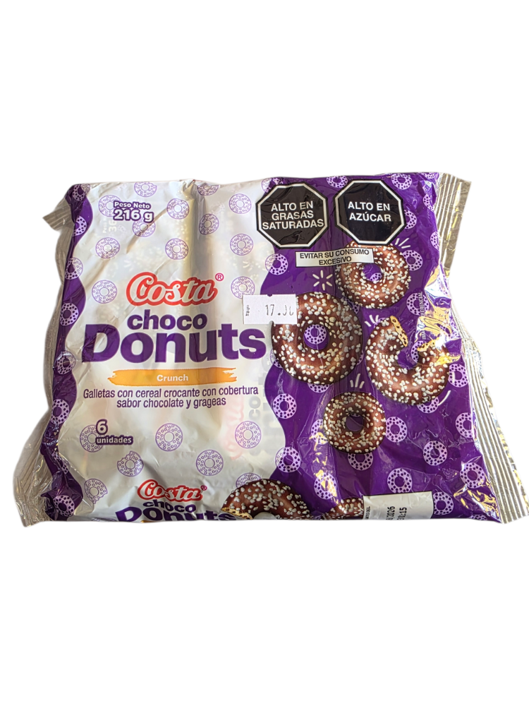 Choco Donuts Crunch Bolsa 6u.