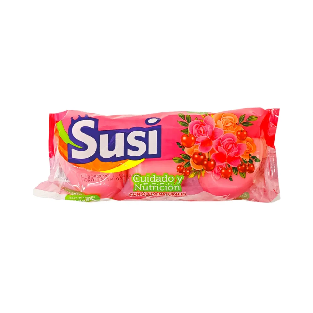 Jaboncillo Susi Rosas 3x80gr