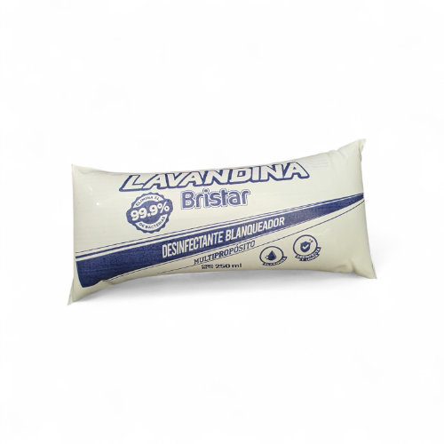 Lavandina Bristar Sachet 250ml.