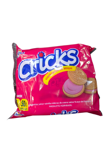 Cricks Frutos 6 Paq.
