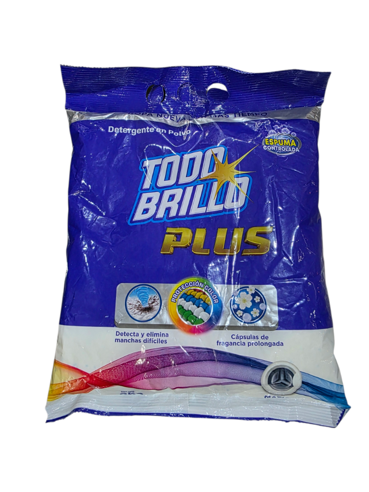 Deterg. Todo Brillo Plus Matic 650gr.