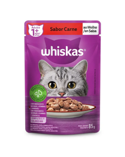 Whiskas Carne 85gr.