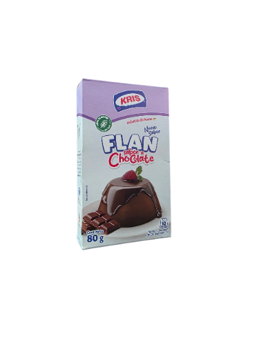 Flan Choc. Kris 80gr.