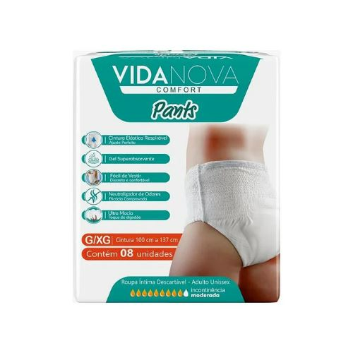Pañal Adulto Vida N. 8u.