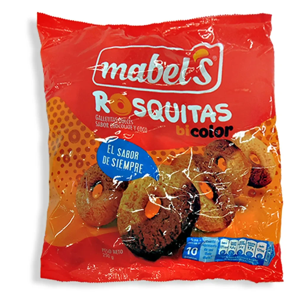 Rosquitas Bicolor Mabels 230gr.