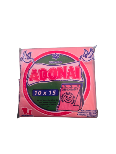 Bolsa Adonai 10x15