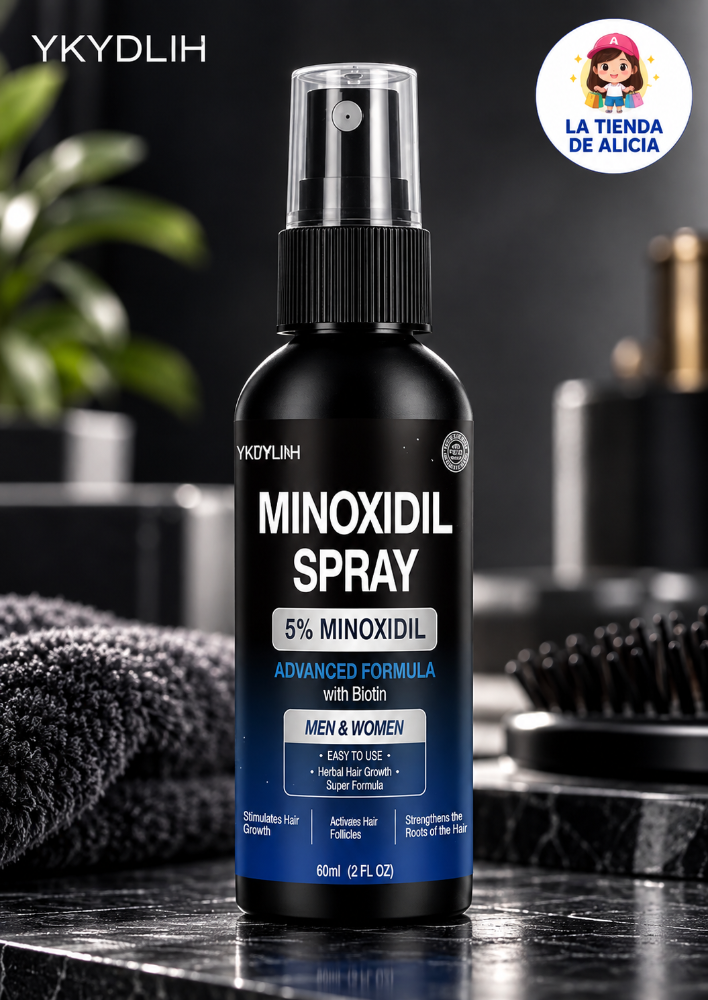 SPRAY DE MINOXIDIL  AL 5% 60ML