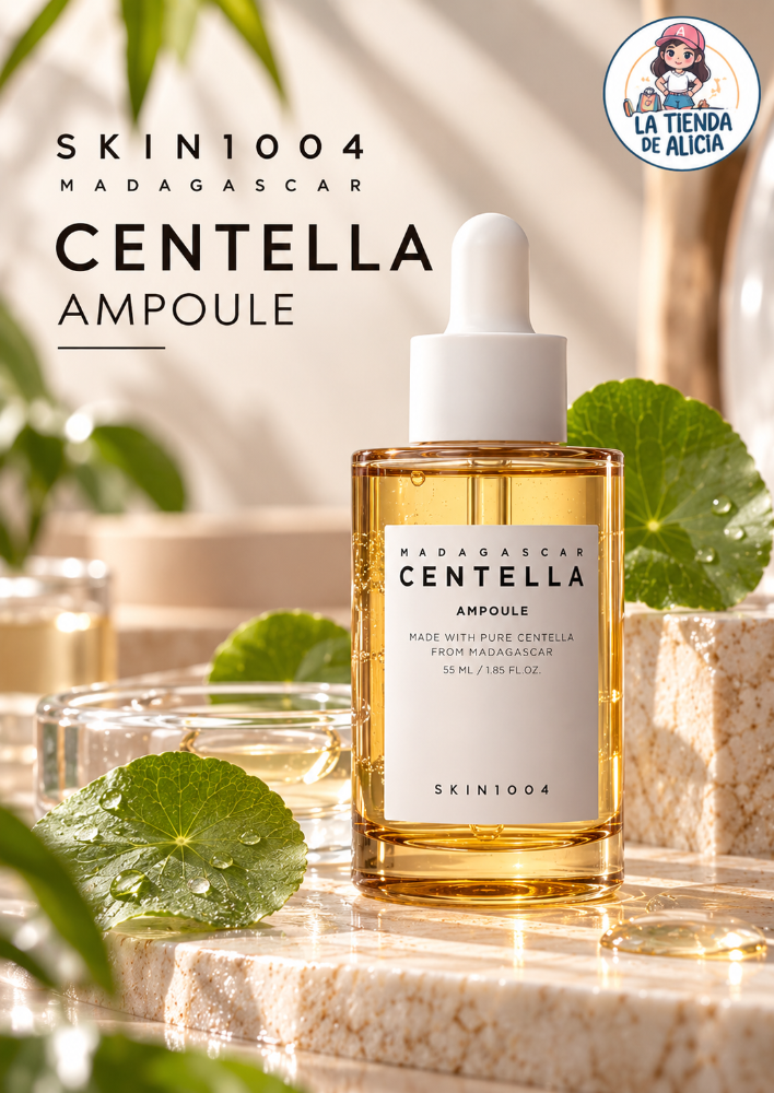 CENTELLA MADAGASCAR SKIN 1004 AMPOLLAS  SUERO FACIAL 55ML