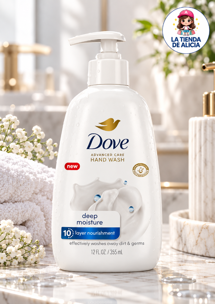 DOVE ADVANCE CARE JABON DE MANOS 355ML