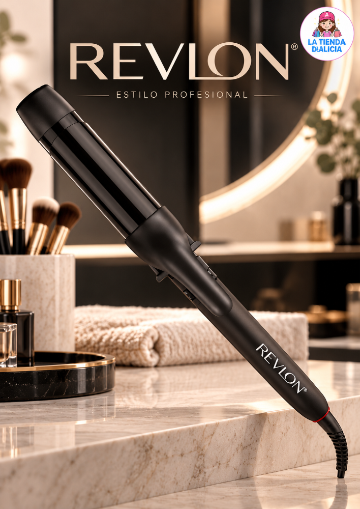 REVLON RISADOR DE PELO NEGRO
