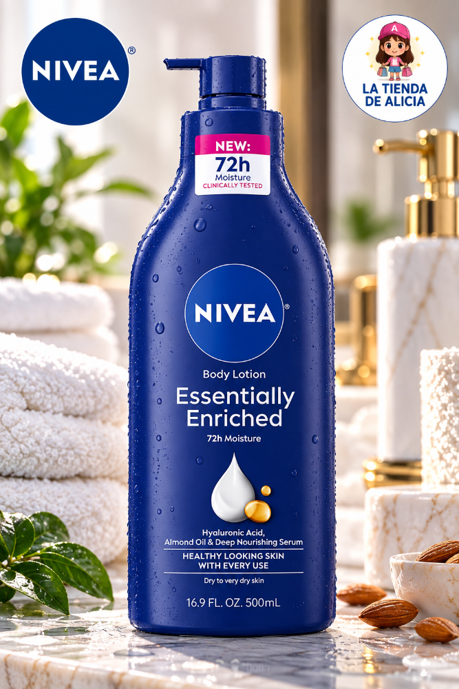 NIVEA CREMA DIARIA  PIEL SECA A MUY SECA 500ML