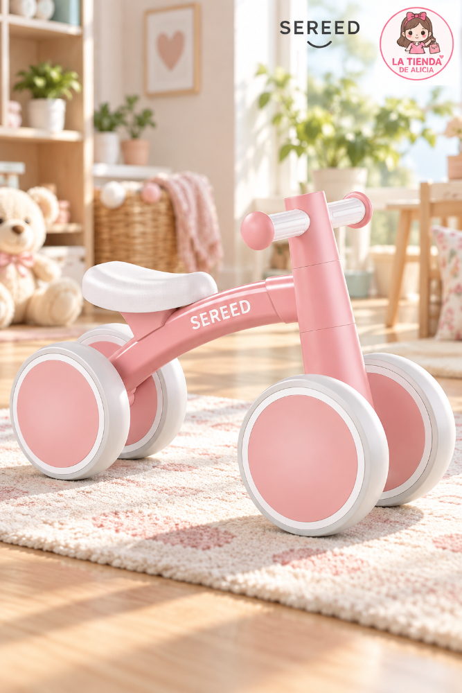 BICICLETA DE EQUIIBRIO SEREED ROSADA