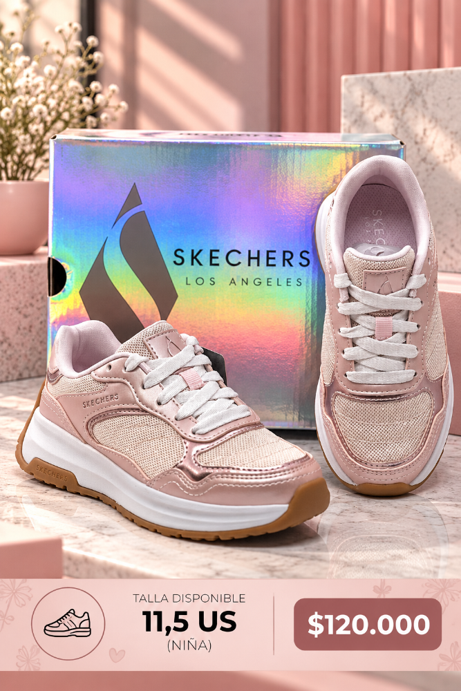 SKECHERS CHICAS LUMIA  11.5 NIÑA