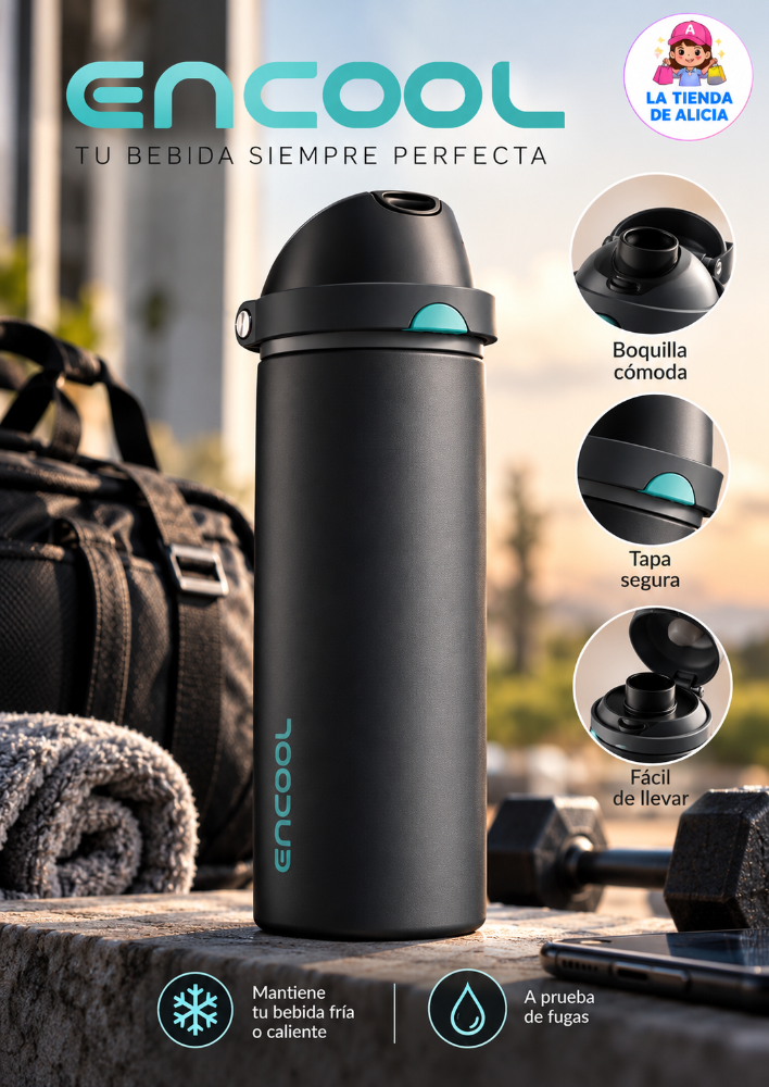 TERMO ACERO INOXIDABLE ENCOOL 24 OZ