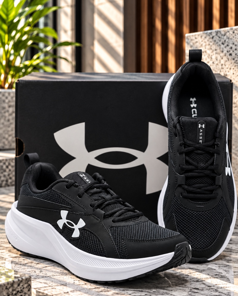 UNDER ARMOUR CHARGED ASSERT NEGROS