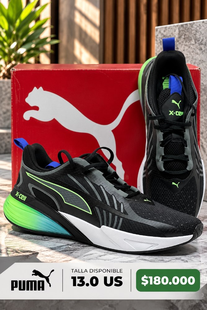 PUMA HOMBRES  X-CELL  ACTION RUNNING 13 US