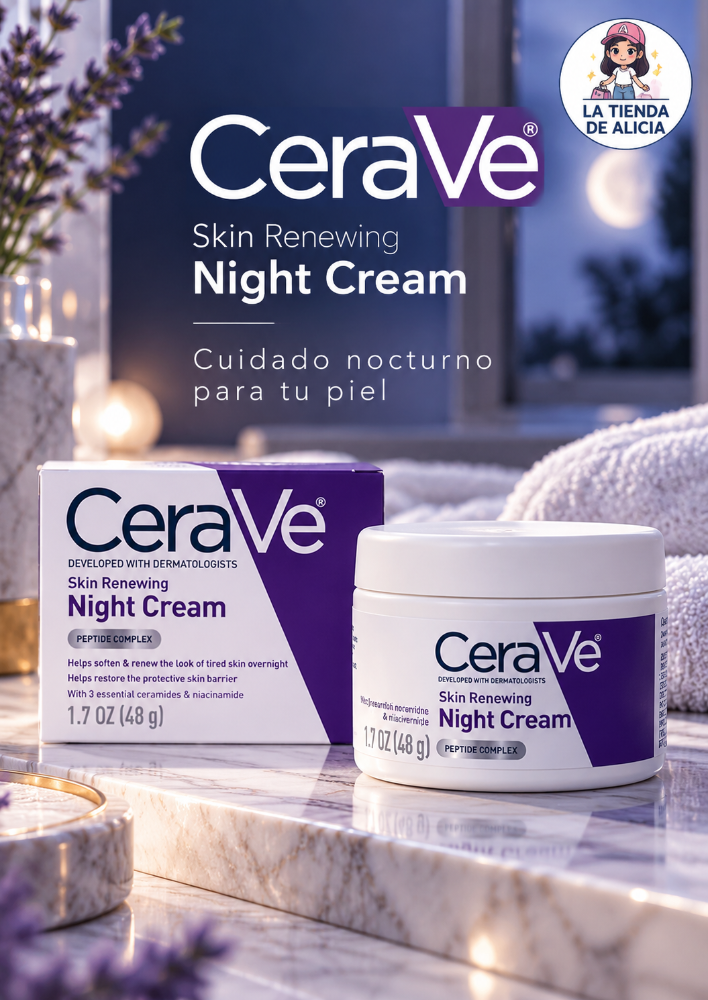 CERAVE CREMA FACIAL ANTIENVEJECIMIENTO PARA LA NOCHE 48G