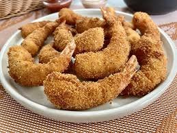 Langostinos rebozados