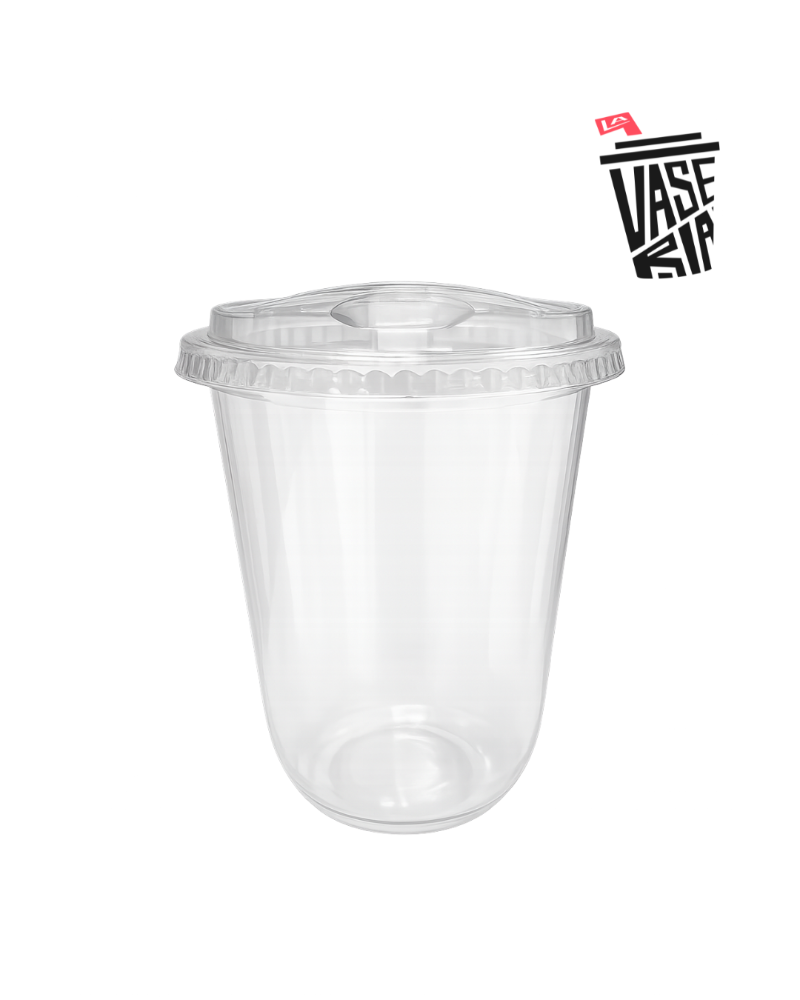 Vaso 16oz PET CURVO 98mm. 1000pz